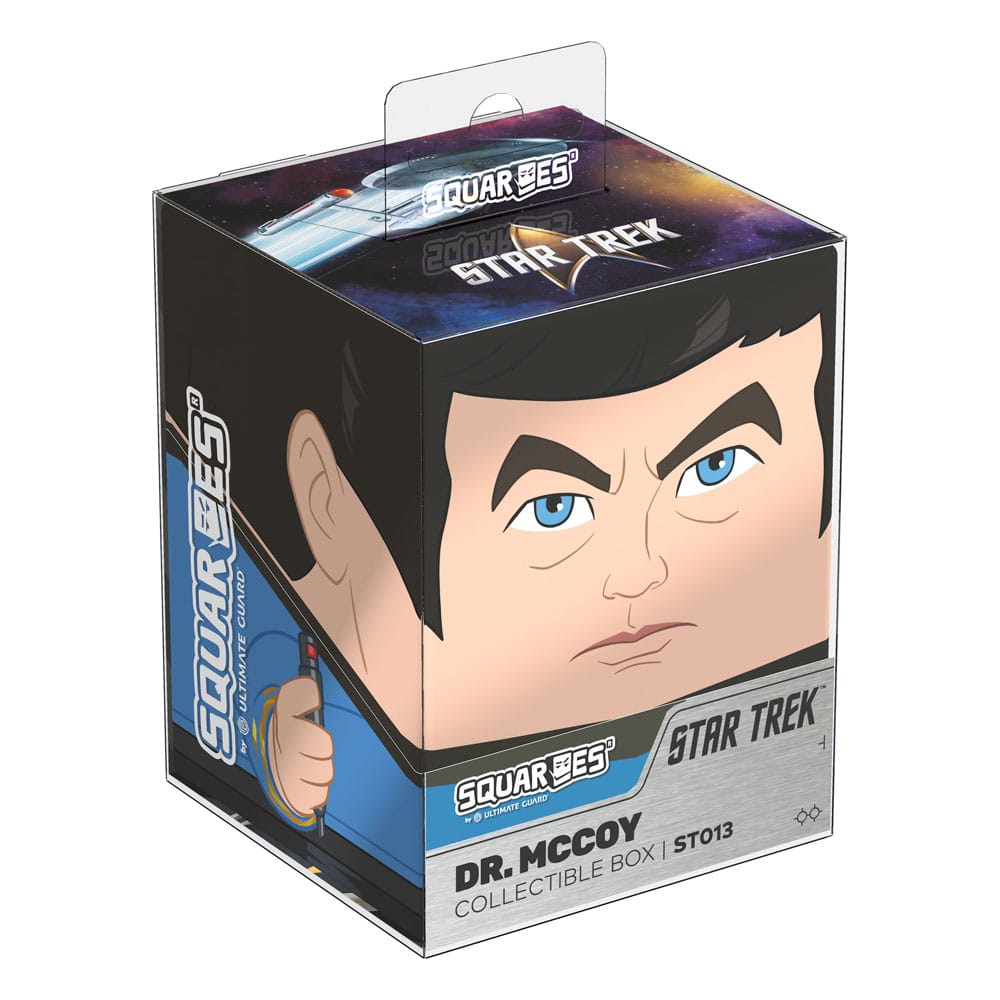Squaroe Dr. McCoy Star Trek TOS - Boîte de rangement pour cartes TCG et collection
