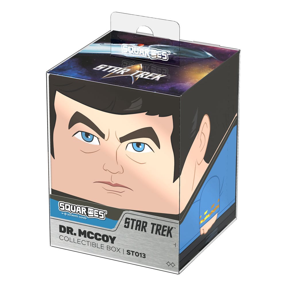 Squaroe Dr. McCoy Star Trek TOS - Boîte de rangement pour cartes TCG et collection