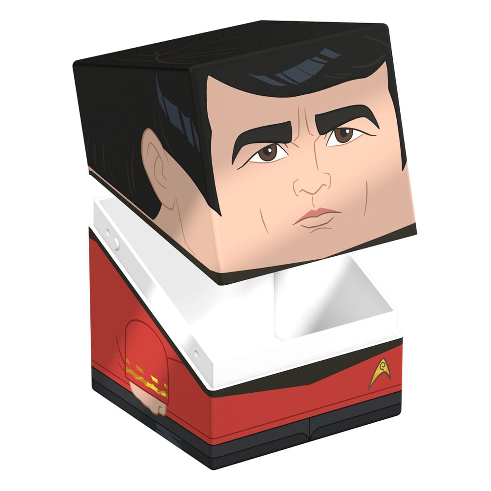 Squaroes Scotty Star Trek positionné dans un Collectors Case (vendu séparément)