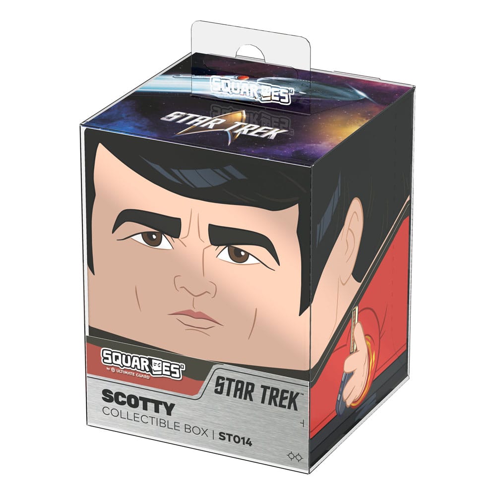 Matériau éco-responsable du Squaroes Scotty Star Trek (78% renouvelable)