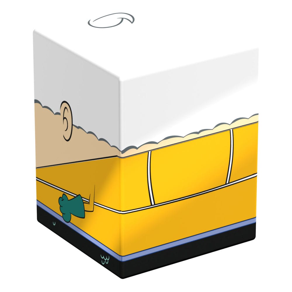 Gros plan sur l'illustration de Mermaid Man sur le Squaroe