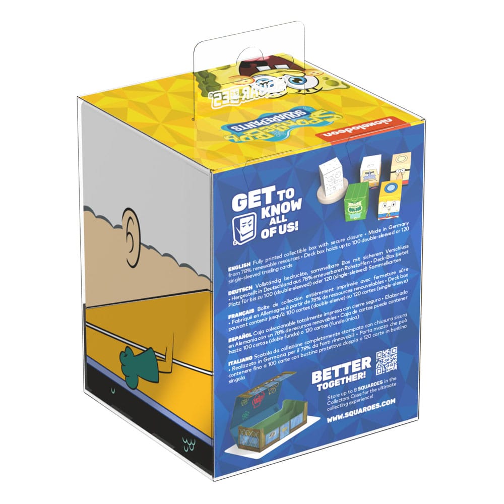 Détail de la texture et de l'impression du Squaroe Mermaid Man