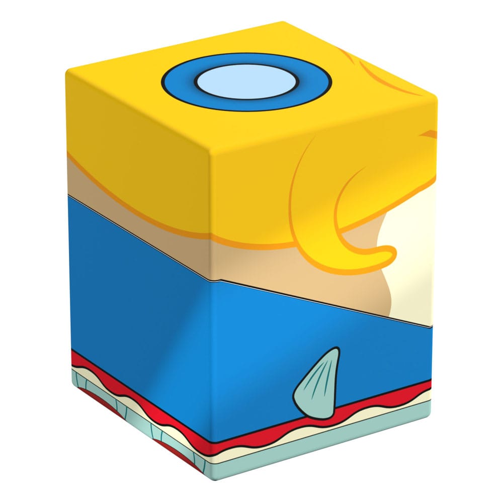 Squaroes Mrs. Puff avec des cartes TCG à l'intérieur, illustrant la capacité