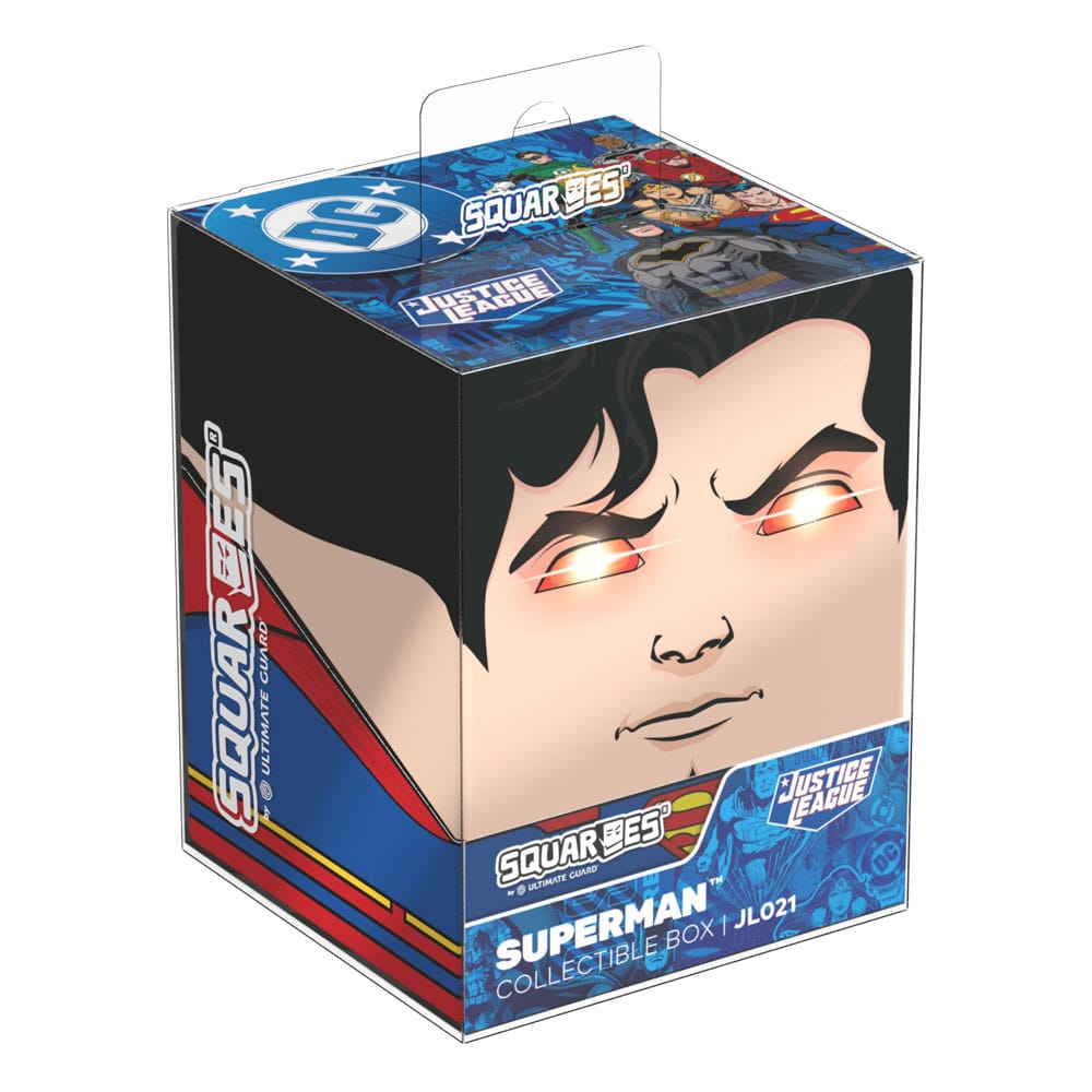 Squaroes Superman vide, montrant l'intérieur