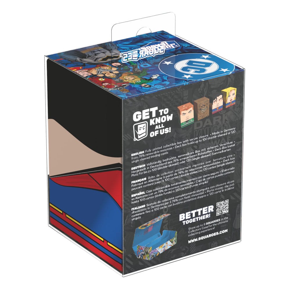 Groupe de deck boxes Squaroes DC Justice League