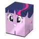 Squaroe MLP Twilight Sparkle ouvert, montrant l'intérieur pour cartes TCG