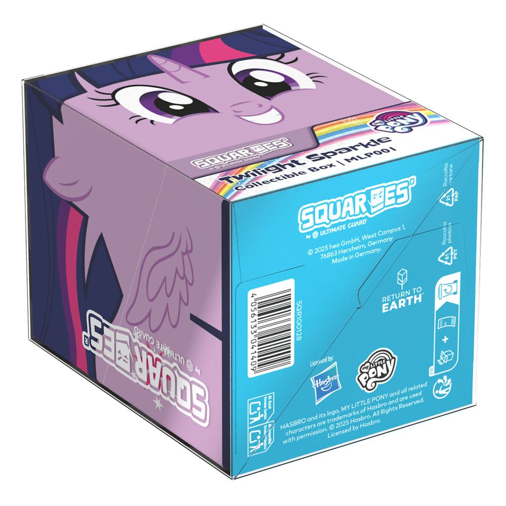 Squaroe MLP001 Twilight Sparkle vide, montrant la qualité du matériau