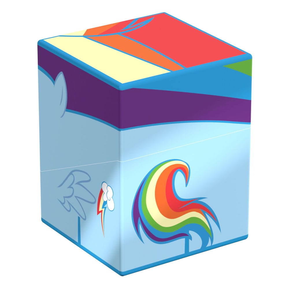 Boîte de collection Squaroe Rainbow Dash montrant sa capacité