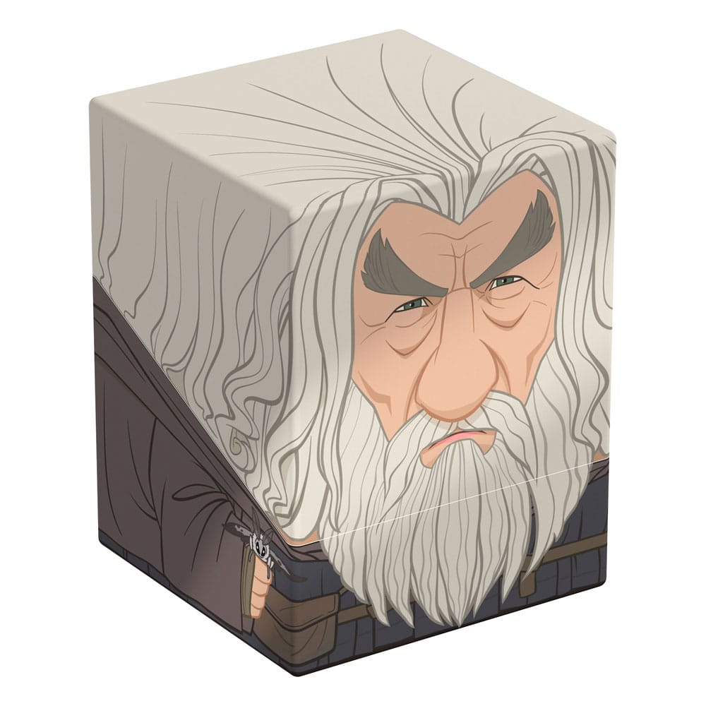 Squaroe Gandalf le Gris LOTR003, vue de face avec illustration détaillée