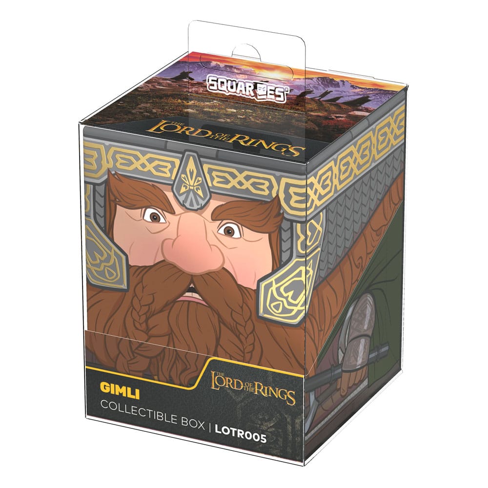 Comparaison de taille du Squaroe Gimli avec une main pour une meilleure perception