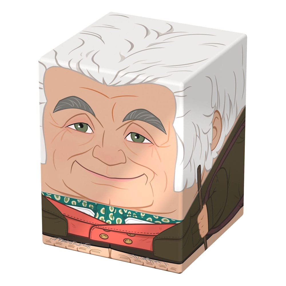 Squaroe Bilbo Baggins LOTR contenant des cartes TCG double-sleeved