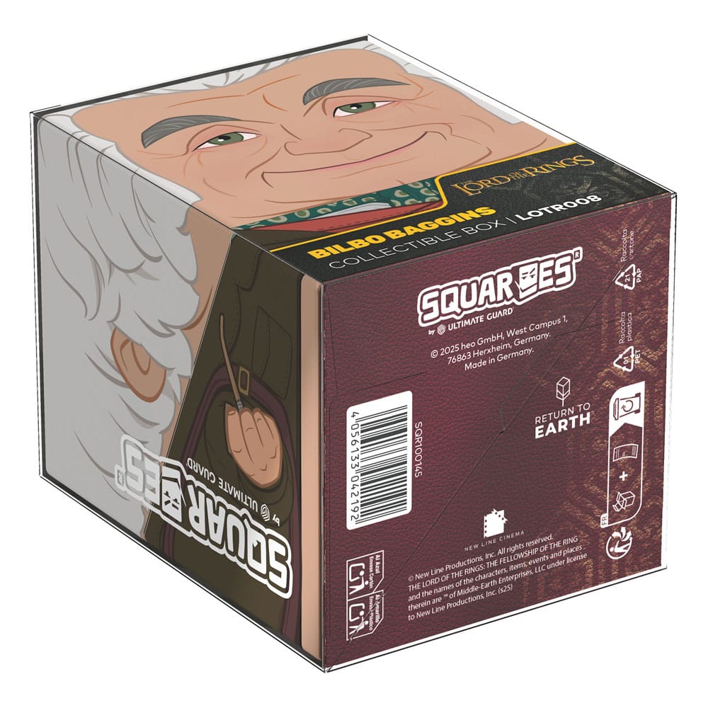 Ensemble de boîtes de collection Squaroes LOTR, incluant Bilbo Baggins