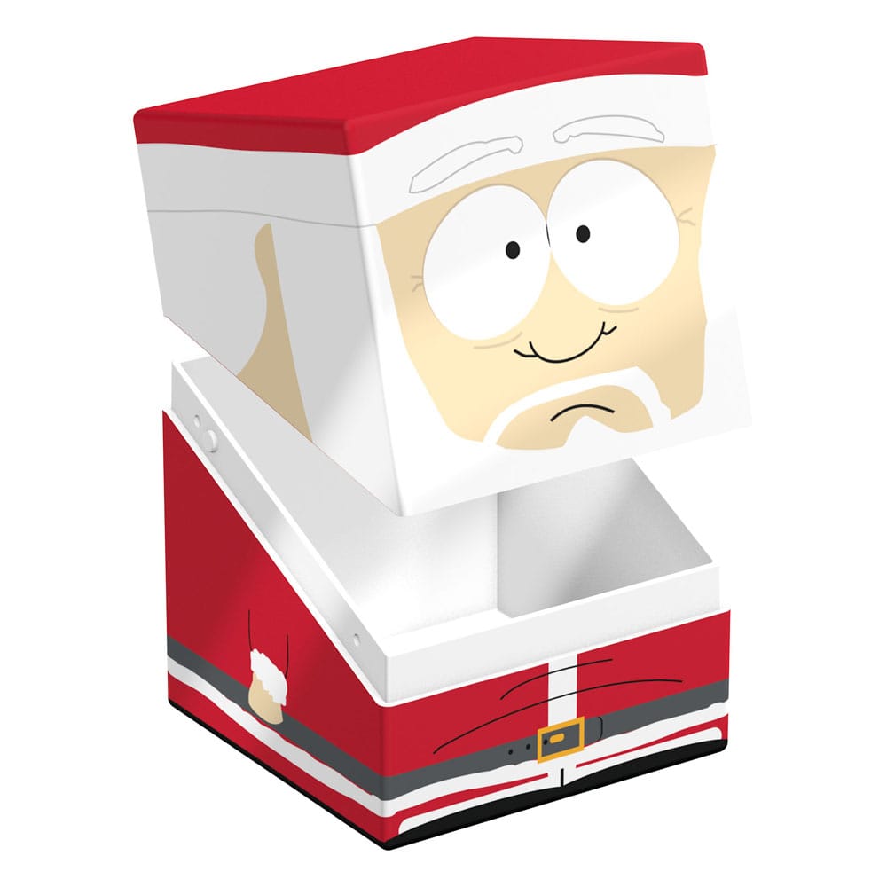 Squaroes South Park Santa SP018 - Vue de côté de la deck box, montrant son épaisseur