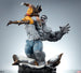 Statuette Sideshow Hulk vs Wolverine sous un angle dynamique
