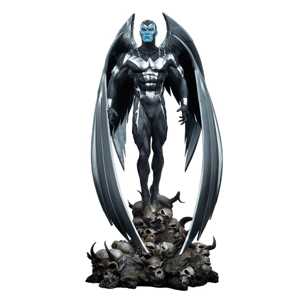 Statuette Marvel Archangel X-Men X-Force Sideshow Premium Format 73cm vue frontale