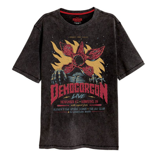 T-shirt Stranger Things Vintage Demogorgon (L) licence officielle Heroes Inc