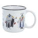 Mug One Piece Marineford officiel Stor, vue de face avec illustration des personnages clés.