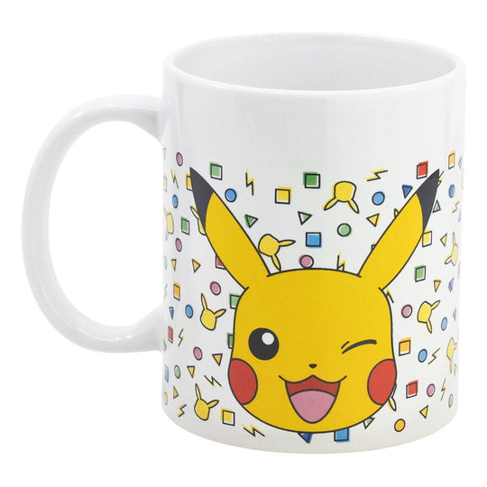 Mug Pokémon Confetti officiel Stor, gros plan sur le design et la poignée