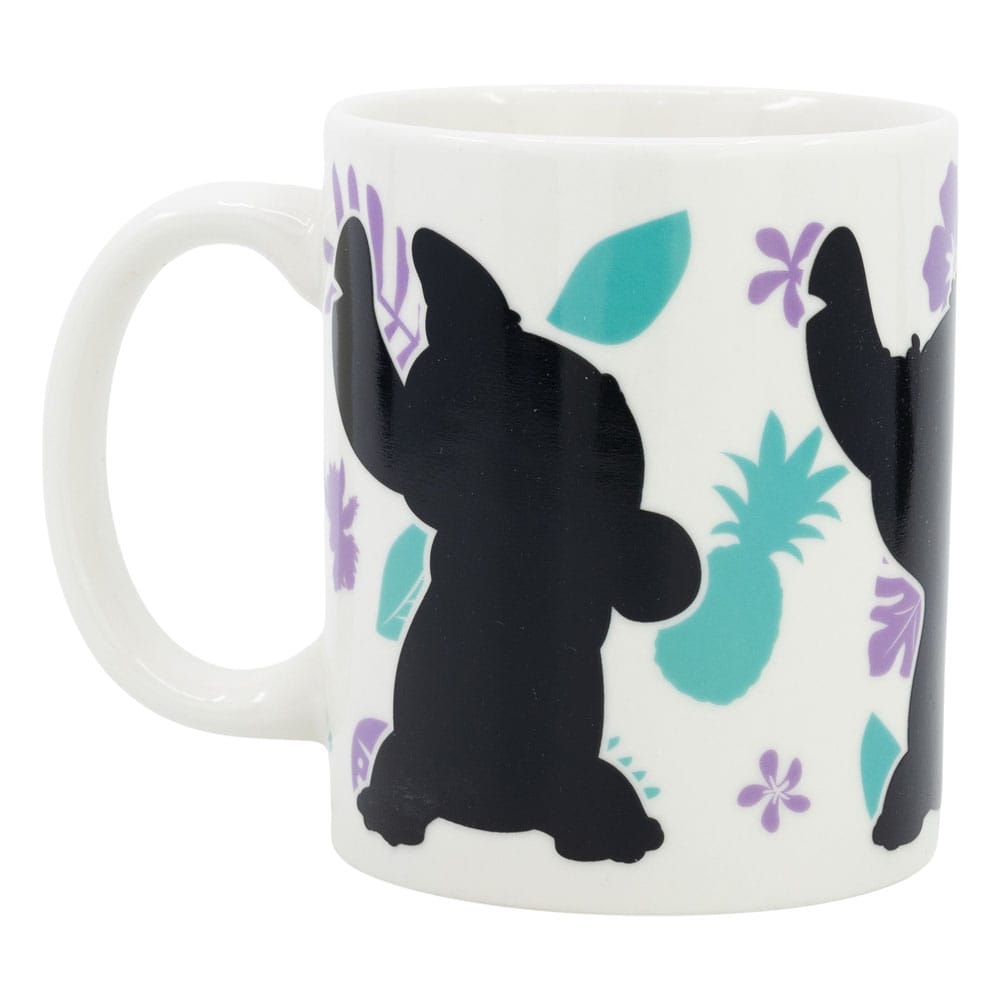 Mug thermique Lilo & Stitch Stitch 325 ml avec boisson chaude, décor révélé