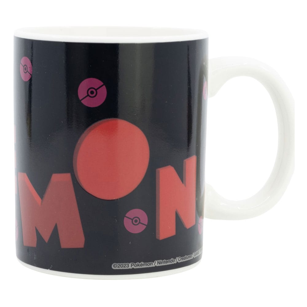 Mug Pokémon thermique Stor 325ml montrant le décor initial avant l'effet chaleur