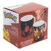 Gros plan sur le décor du mug Pokémon thermique Stor, mettant en évidence l'impression de qualité