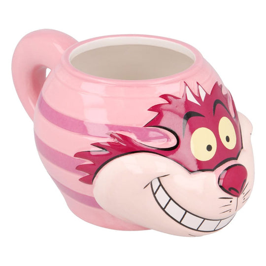 Mug 3D Disney Chat du Cheshire Alice au Pays des Merveilles vue de face
