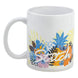 Mug Lilo & Stitch Ananas 325ml, détail du motif tropical