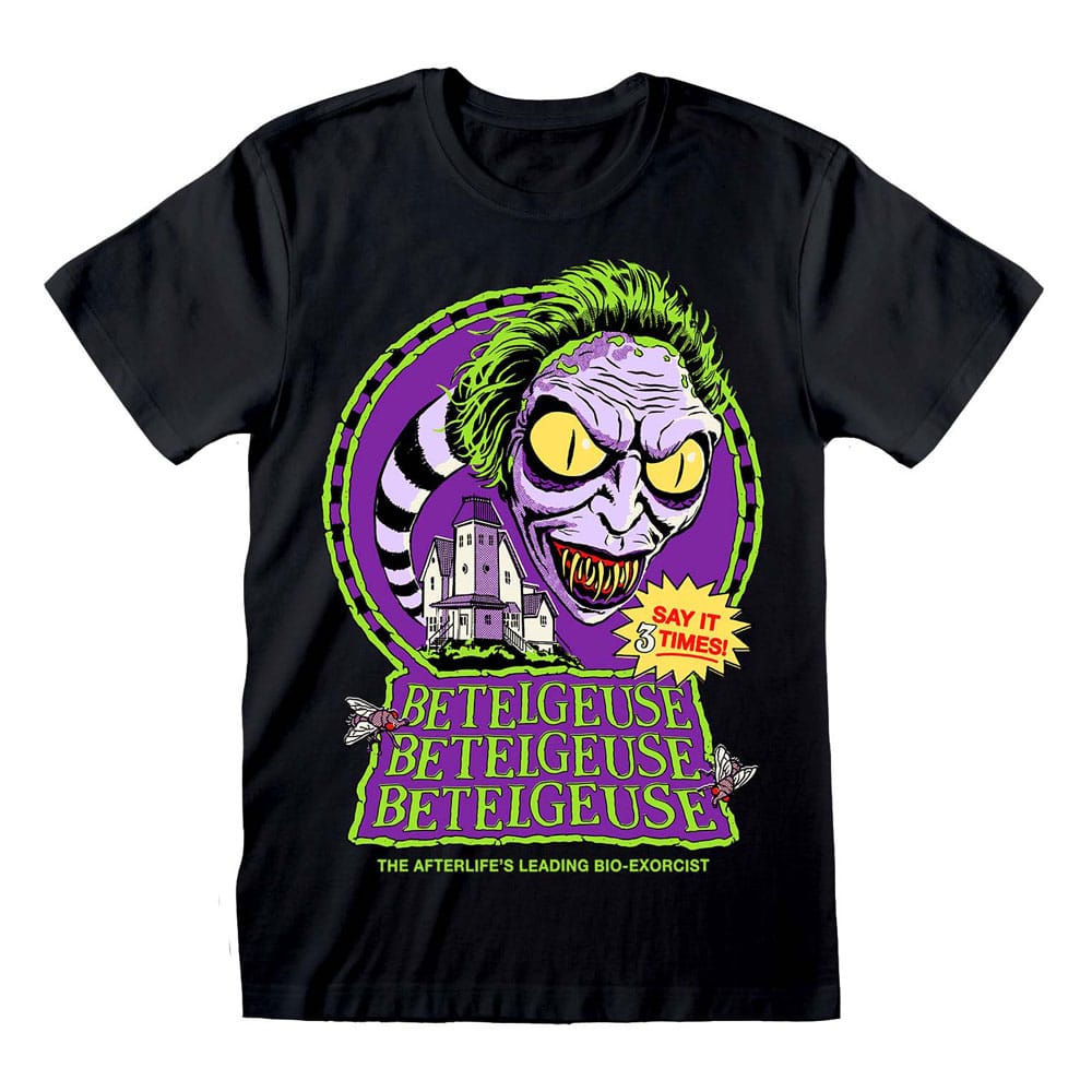T-shirt Beetlejuice Say it three Times officiel Heroes Inc