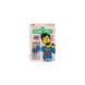 Figurine Super7 ReAction Guy Smiley Rue Sésame 10cm avec pain, vue de face