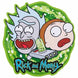 Tapis de souris Rick & Morty officiel Subsonic, vue de face