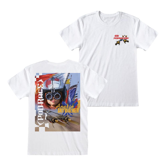 T-Shirt Star Wars Pod Racer Classique taille M - Design détaillé