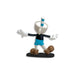 Figurine Mugman Cuphead posée sur un socle ou une surface