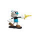 Figurine Mugman Cuphead à côté d'un élément pour montrer la taille (7-10 cm)