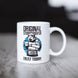 Mug Stormtrooper blanc avec slogan Enlist Today, vue latérale