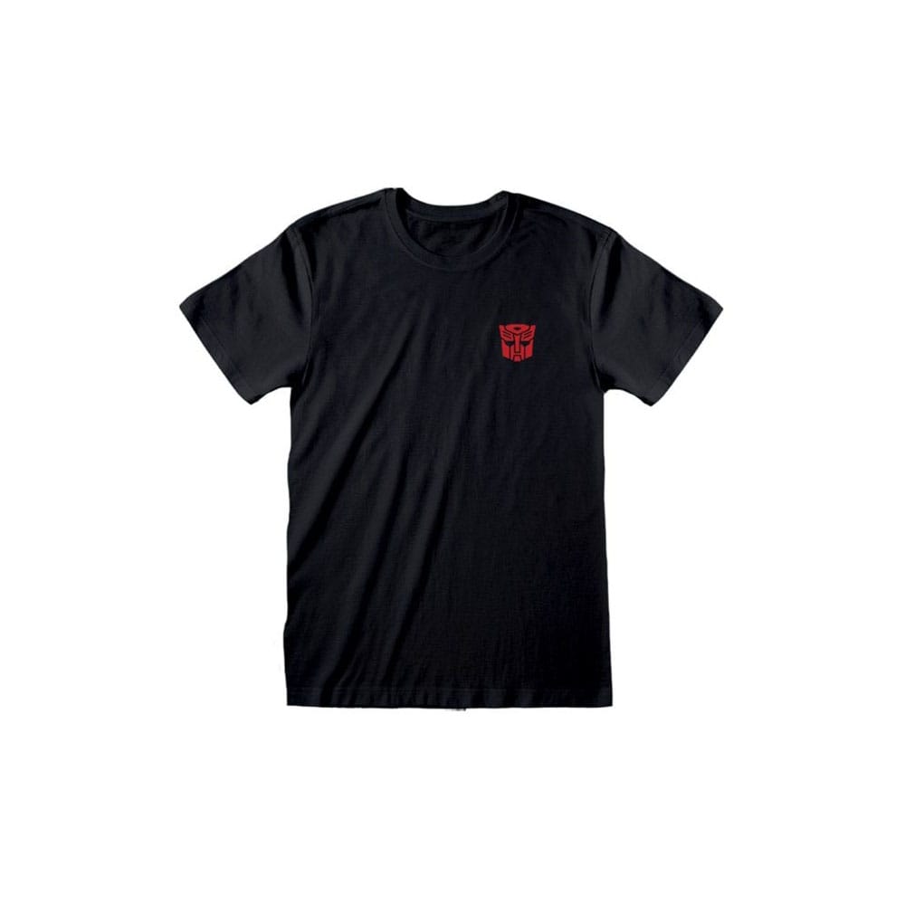 Détail du logo Power of a Prime sur le T-Shirt Transformers en coton