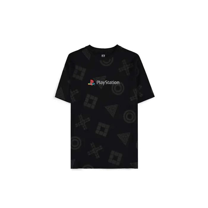T-shirt PlayStation Logo All Over Print Difuzed, vue de face