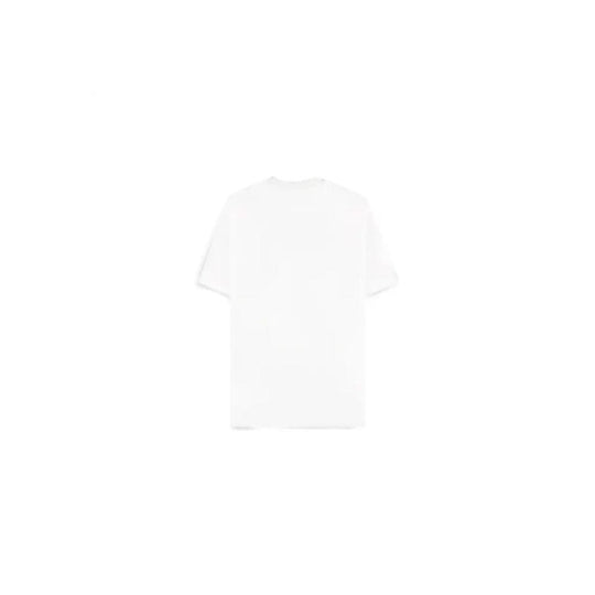 Détail du logo PlayStation Icons sur le T-shirt Difuzed en coton