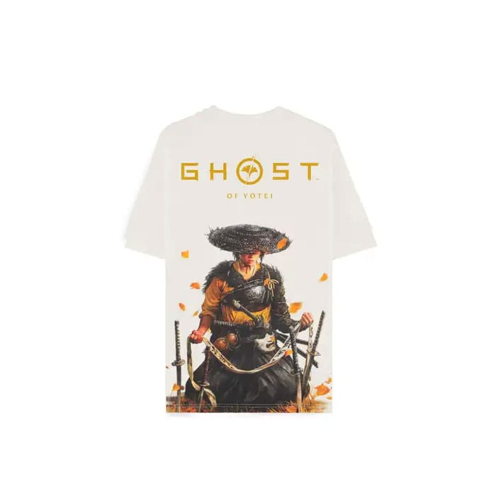 T-shirt Ghost of Yotei Samurai Loose Fit Difuzed (M) - Vue avant