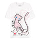 T-shirt Pokémon Mew officiel Difuzed en coton, vue de face, taille S