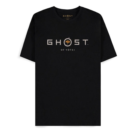 T-shirt Ghost of Yotei Samurai Noir Difuzed, vue de face, taille M