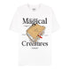 T-shirt Harry Potter Le Livre des Monstres Difuzed, vue de face, couleur noire, taille L