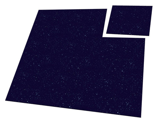 Ultimate Guard Battle-Tiles Dark Space - 9 carreaux de tapis de jeu modulaires 30x30cm
