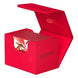Boîte de deck Sidewinder 80+ Rouge avec cartes en double-sleeve