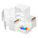 Ultimate Guard Twin Flip'n'Tray 160+ XenoSkin Blanc - Capacité de 160 cartes double-sleeved