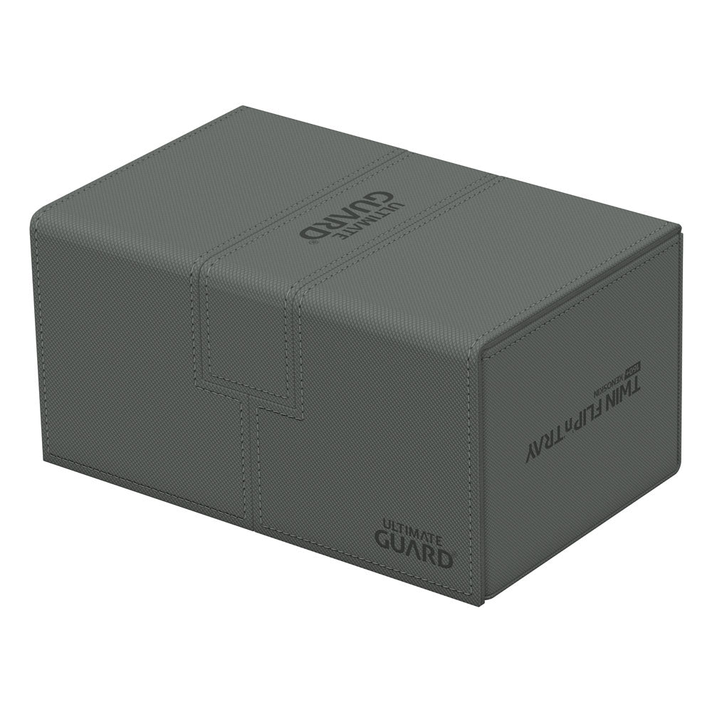 Vue détaillée du matériau XenoSkin gris de la Twin Flip'n'Tray 160+