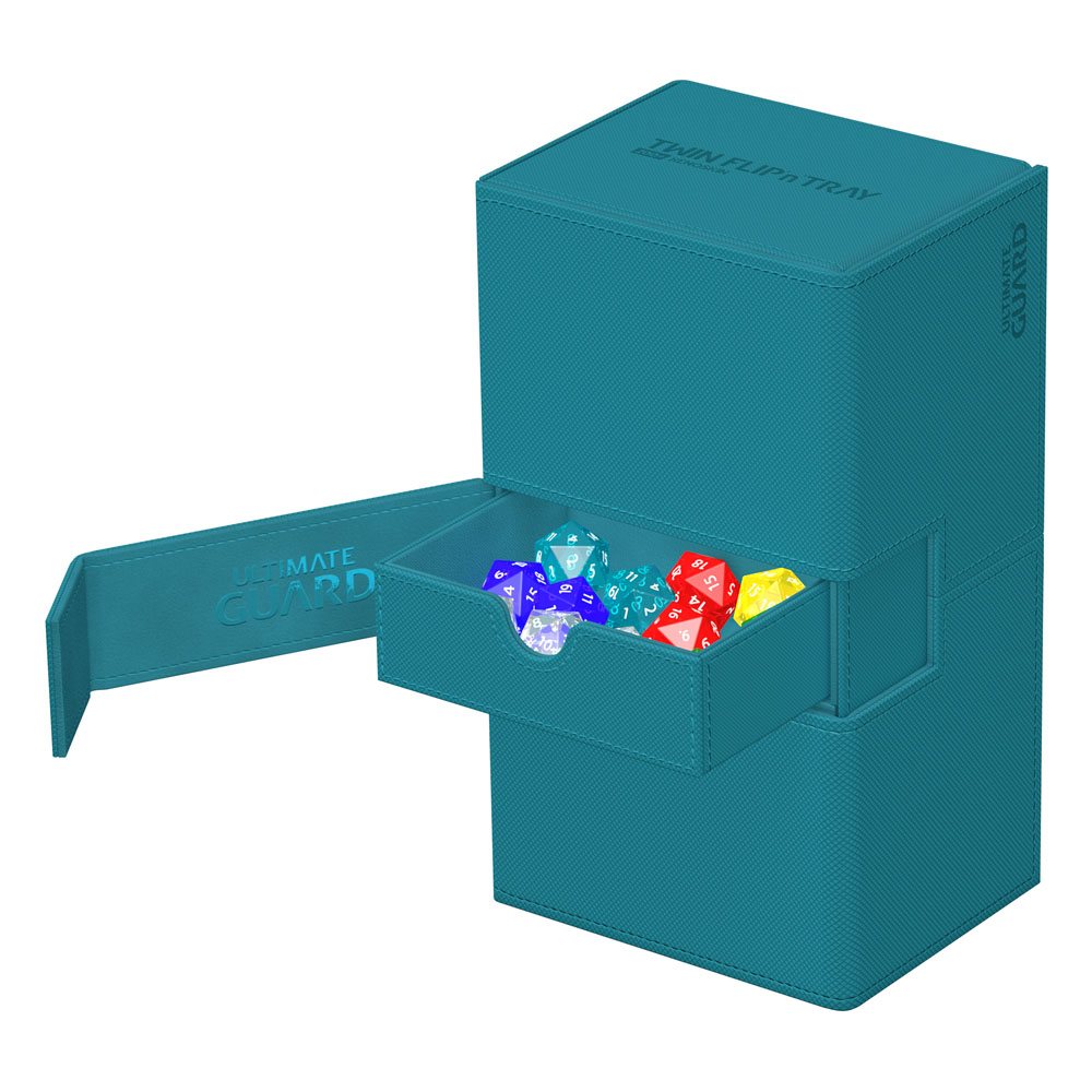 Compartiments à cartes et tiroir à accessoires de la Twin Flip'n'Tray 200+