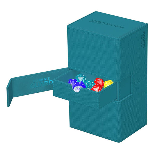 Compartiments à cartes et tiroir à accessoires de la Twin Flip'n'Tray 200+