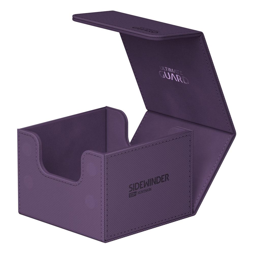Boîte de deck Ultimate Guard Sidewinder 133+ XenoSkin Monocolor Violet fermée
