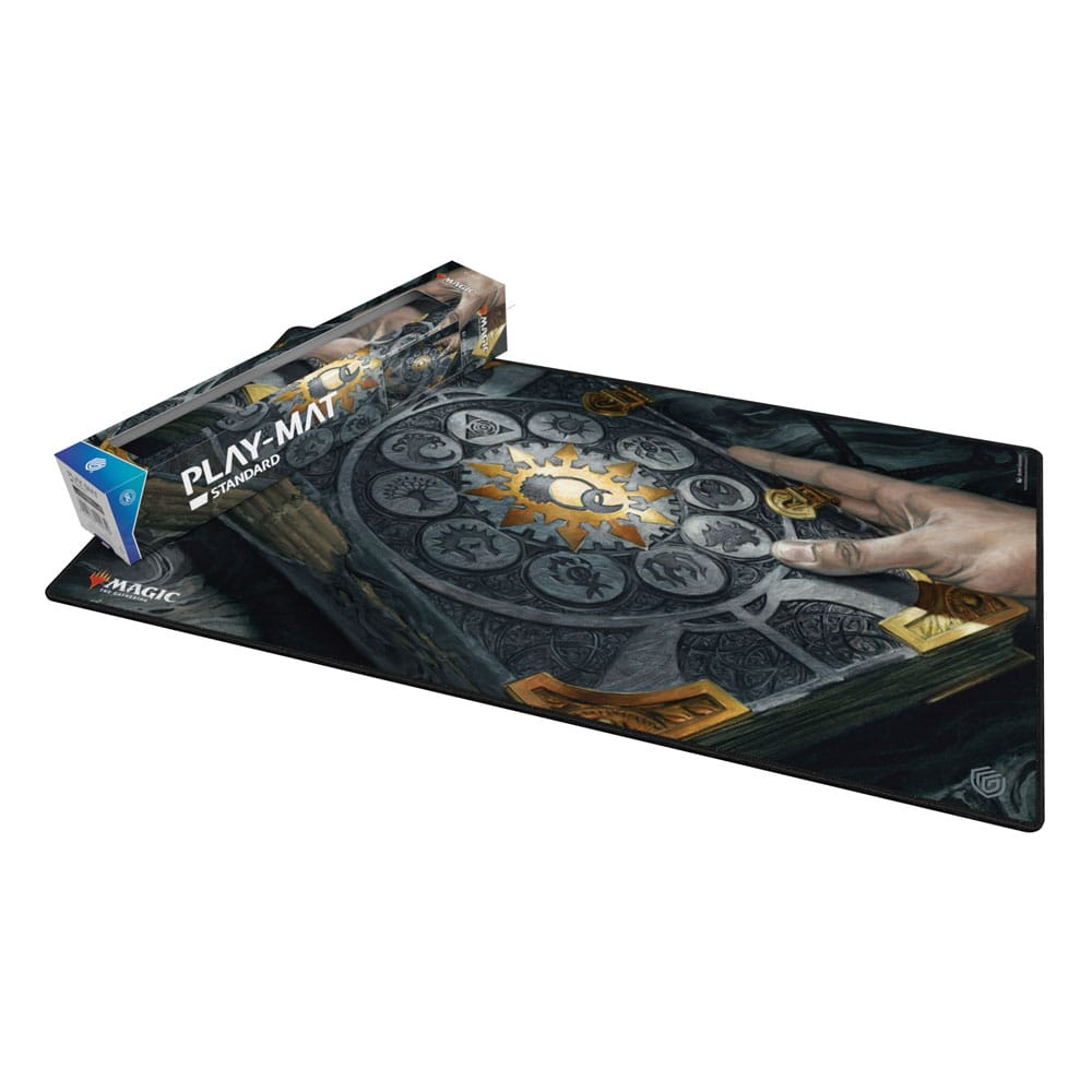 Tapis de jeu Ultimate Guard en situation de partie de Magic The Gathering