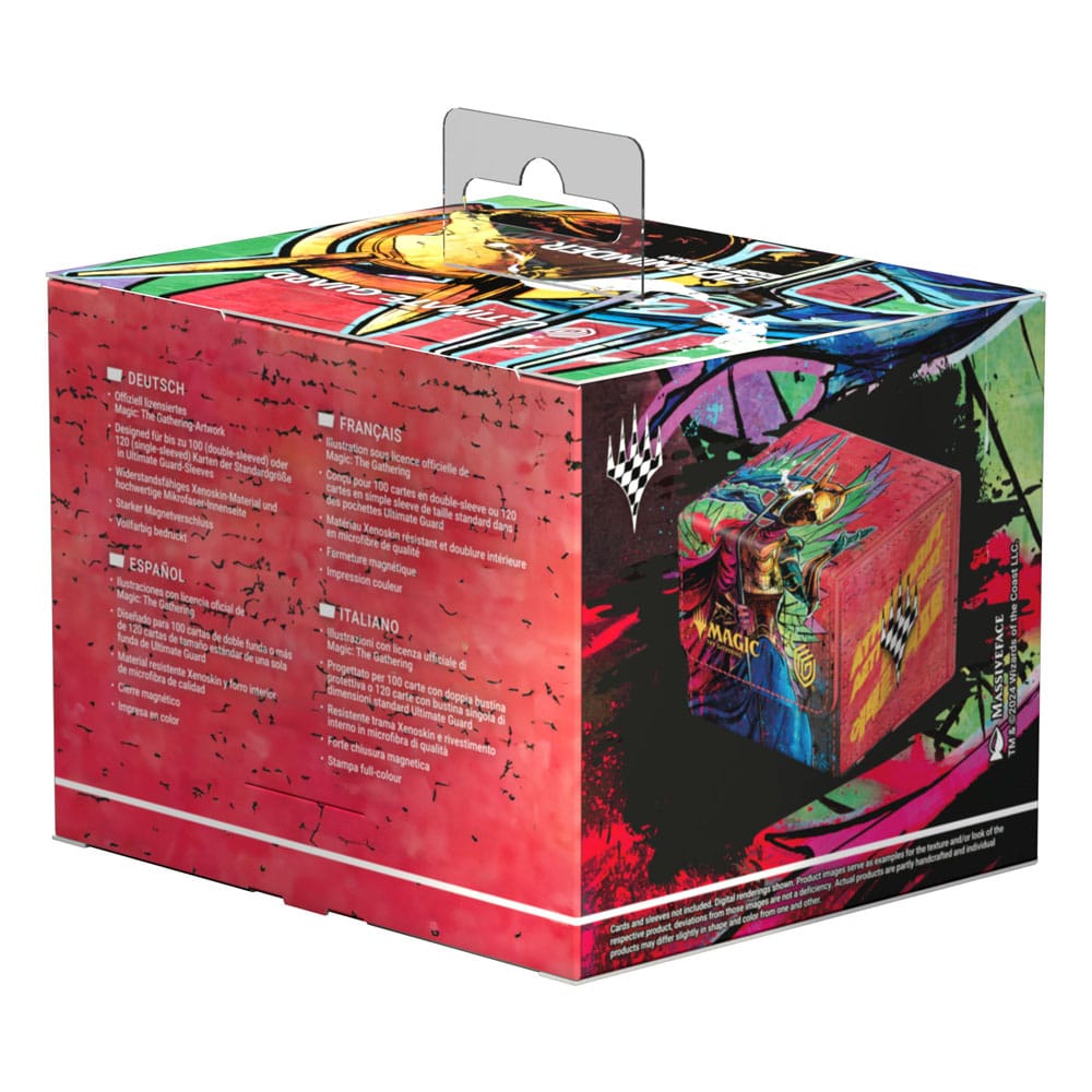 Boîte de deck Ultimate Guard Sidewinder 100+ avec illustration Aetherdrift